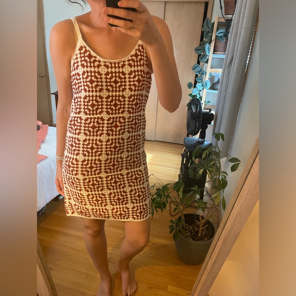 Willow and Wind crocheted dress, size L